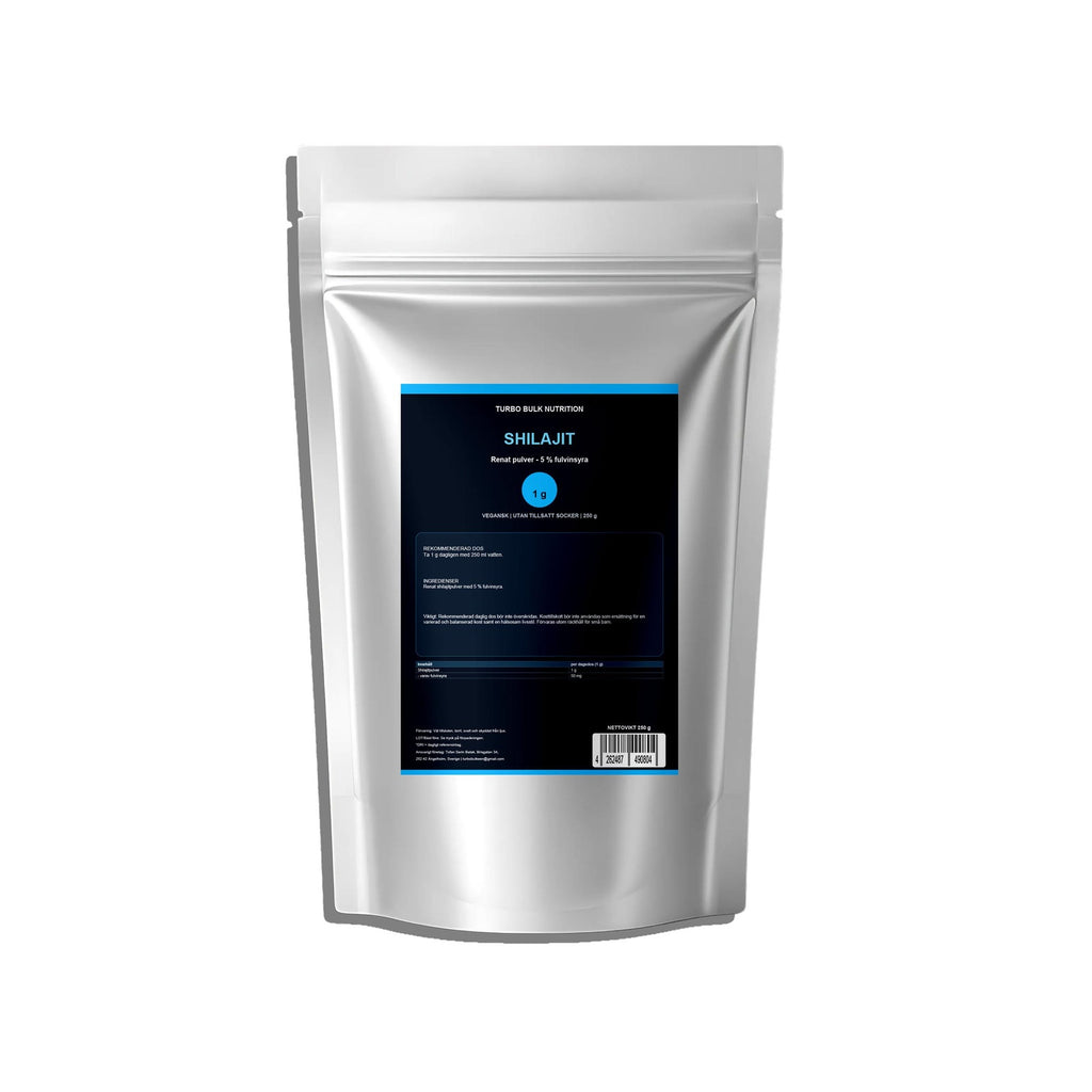 Turbo Shilajit 250 g – produktbild framifrån